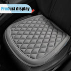 Car Seat Covers, Breathable Comfort Seat Protector Cover, Four Seasons Universal 3D Decompression Front Driver Seat Cover, Anti Slip Car Accessories for Most Vehicle Seats, Office Chairs (Grey)