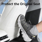 2 Pack Leather Seat Back Protector Custom for Tesla Model Y/3 Model S/X Accessories(Includes 2025 2026 Model Y & 2024-2026 Model 3 Highland), Seat Back Kick Protectors