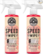 Chemical Guys WAC_202_16 Speed Wipe Quick Detailer, Safe for Cars, Trucks, SUVs, Motorcycles, RVs & More, 16 fl oz, Cherry Scent (Pack of 2)