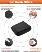 Shademax Custom for 2026 2025 Toyota 4Runner Center Console Cover Armrest Cover for 4Runner Accessories 2025 Truck Arm Rest Cushion Pad PU Leather Middle Console Cover Armrest Seat Box Protector
