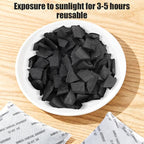 30Pcs Activated Charcoal Bags, Multi-Use Charcoal Odor Absorber Air Freshener, Shoe Deodorizer for Home Car Cabinet Basement