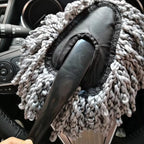 IPELY Super Soft Microfiber Car Dash Duster Brush for Car Cleaning Home Kitchen Computer Cleaning Brush Dusting Tool