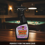 Smoke Eater Odor Eliminator Spray, Lavender, 22 oz — Breaks Down Smoke Odor at the Molecular Level — Works on Fabric, Cars, Furniture — Made in USA