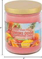 Smoke Odor Exterminator 13oz Jar Candle, Maui Wowie Mango