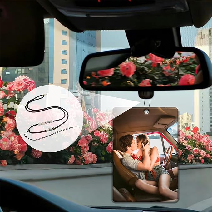 3Pcs Custom Air Freshener with Picture - Photo Air Freshener for Car, Double-sided Customized Photo/Logo Air Freshener, Car Scents Air Freshener - Unique Customizable Gifts
