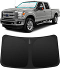INSAUTO Custom Fit Windshield Sun Shade Accessories for Ford F250 F350 F450 2008-2016, Foldable Front Window Sunshade, UV & Heat Reflector, Keeps Interior Cool, Includes Storage Bag