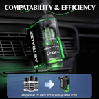 Nature Series 6-Pack Car Air Freshener Refills (10mL Each) | Smart Diffuser Essential Oil Kit with 6 Unique Fragrances | Long-Lasting Scents for Car Aromatherapy