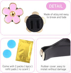 8PCS Daisy Flower Air Freshener Vent Clips - Cute Car Accessories for Women & Girls - Pink & White
