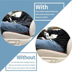 Car Seat Cushion, Memory Foam Seat Pad for Sciatica and Lower Back Pain Relief, Seat Cushion for Car Seat Driver (Black)