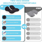 Seat Cushion,Office Chair Memory Cushion, Ergonomic Design, Relieve Sciatica and Long-Term Sitting Pain, Suitable for desks, car Seats, Games, wheelchairs