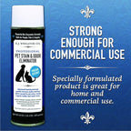 E.J. Wheaton - Pet Stain Odor Eliminator, Professional Strength Enzyme Cleaner for Dog and Cat Urine and More, Large Aerosol Spray, 20 Oz. Can