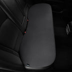 All Season Rear Bench Car Seat Covers Black - Breathable Car Seat Protectors with Anti Slip Bottom - Durable Auto Seat Cushions Universal Fit for Vehicles Cars SUV Trucks Size M