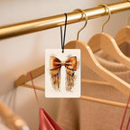 Cowgirl Car Air Freshener 4 Pcs, Watercolor Bow Hat Boot Scented Hanging Decor for Women, Vehicles Home Ranch, Western Boho Mirror Gift