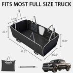 Upgraded Durable Hard Bottom Dog Car Seat Cover with EPE Sponge Cushion, Foldable Dog Rear Seat Protector, Waterproof Pet Car Seat Hammock, Seamless Dogs Back Seat Extender for SUV Truck(XL)
