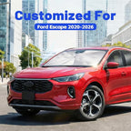 Windshield Sun Shade for Ford Escape 2020-2026, Umbrella Car Shades with 360°Rotating Shaft, Foldable Front Window Sunshade for UV & Heat Protection