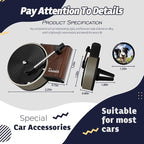 Sonloka Personalized Car Air Freshener, Car Vent Decoration, Unlimited Creativity, Double Sided Printing Customized Car Diffuser with Picture. (L, 12 Pcs CD)