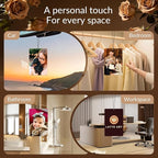 HINFKA Custom Air Fresheners with Picture, Personalized Double Sided Photo Air Freshener, Customized Gifts for Men Women Pet Lovers (Rectangle)