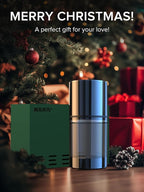 Ceeniu New Smart Car Air Freshener, 135ml Last 6 Months, Auto ON/OFF Car Freshener Long Lasting, Multi-mode Adjustable, Ambiance Light, Natural French Fragrance, CF3 Aroma Diffuser, Mint Ice Scent