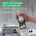 AdClean The Odor Destroyer l Odor Eliminator, No Scent, No Harsh Chemicals l Safe for Pets, People and the Planet l 10.14 fl oz Mist Spray