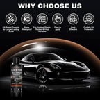 Black Trim Restorer Outdoor-Use Only Restores Deep Black Color in Minutes UV & Water Resistant Long-Lasting Protection for Exterior Plastic, Vinyl & Rubber Glossy Streak-Free Finish 4oz