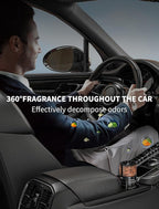 Kwak's Long Lasting Car Air Freshener - Aromatherapy for Car, Office,Home,160ML Natural Scents Air Fresheners for Men or Women(Black, Ocean)