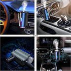 Car Air Freshener Diffuser with Three Adjustable, Rechargeable Car Diffusers, Car Fresheners Long Lasting (Cologne)