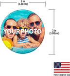 WIRESTER Personalized Car Air Vent Clip with Your Photo, Fresh Scented Car Air Freshener Vent Clip, Decorative Accessories, Interior Decoration for Cars