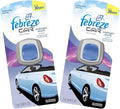 Febreze 2 mL (0.06 FL OZ) Car Vent Clips Air Freshener and Odor Eliminator, Midnight Storm Scent (2 CLIPS)