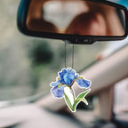 Demissle 50 Sets Flowers Car Air Freshener Wedding Party Souvenirs Favors for Guests Envelope with Window Thank You Tag for Bridal Baby Shower Favor Bulk Auto Drawer Closet Office Home