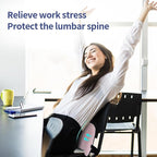Lumbar Support Pillow for Office Chair, Cooling Car Lumbar Pillow Lower Back Pain Relief,Memory Foam Back Cushion with Adjustable Straps,Ergonomic Chair Back Pillow for Gaming Chair,Car(Pink Cooling)
