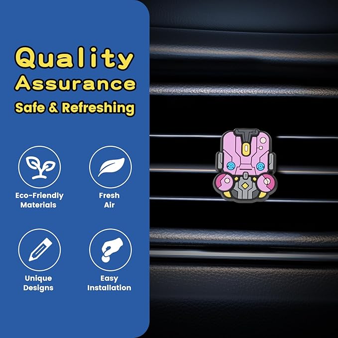 Air Vent Decoration - Cute Super Hero Decorative Vent Clip for Cars, Bedroom or Office [Ultron]