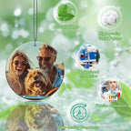3-500Pcs Custom Air Fresheners with Picture - Personalized Double Sided Photo Text Logo Air Freshener for Car Hotel Business Event Promotion (General, Circle)