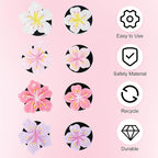 8 Pcs Flower Air Freshener Car Clips - Long Lasting Fragrance & Cute Flower Decor - Easy Car Vent Clips for Women