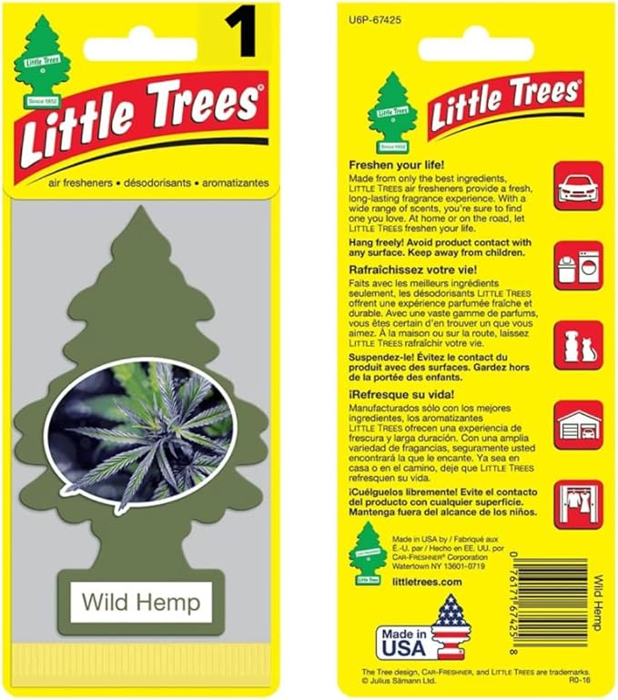 Little Trees U3S-37425: Wild Hemp, Multi
