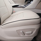 EKR Camry Car Seat Covers for Toyota Camry 2018 2019 2020 2021 2022 2023 2024 Hybrid XLE,Hybrid XSEWaterproof Leather Car Seat Cover Full Set for Trucks SUV-Faux Leather (Beige)
