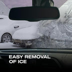 Nasiol GlasShield Nano Rain Repellent Spray Kit, Windshield&Glass Ceramic Coating, Super Hydrophobic to 30000 Miles, Super Easy Application Spray&Wipe, Clear Vision for Safe Driving, Easy Ice Removal
