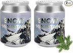 Air Freshener, Snow Mountain Scent Diffuser with Leak-proof Cap for Car & Home, Gel Car Diffuser for Bathroom, Closet, Basement, Garage and Small Spaces, 7.1 oz Each Lasts 45 Days, 2 Pack