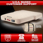 AirBedz PPI XUV Tan Jeep, SUV and Crossover Vehicle Rear Seats Mattress (with Built-in Rechargeable Battery Air Pump)