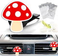 Cute Car Air Freshener Clips Mushroome Car Vent Clips Mushroome Cars Scents Cologne Air Conditioner Clip Auto Vent Interior Decoration Cars Accessories Mushroomes Gifts for Men Women,Friends