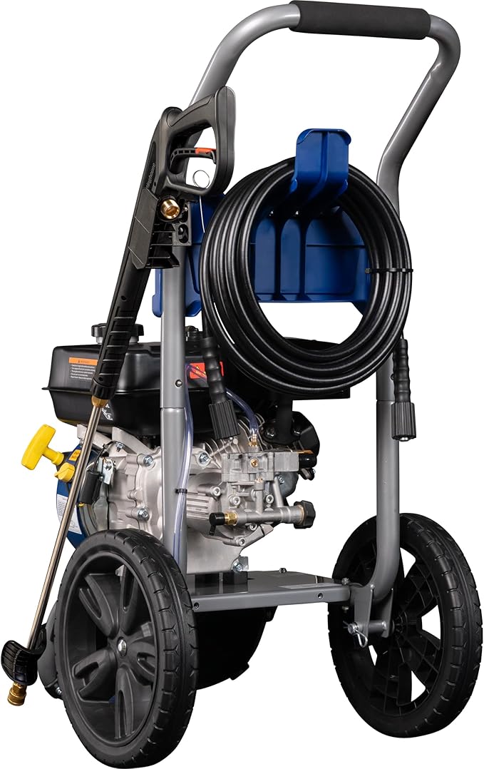 Westinghouse WPX2700 Gas Pressure Washer, 2700 PSI and 2.3 Max GPM, Onboard Soap Tank, Spray Gun and Wand, 5 Nozzle Set, for Cars/Fences/Driveways/Homes/Patios/Furniture