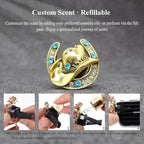 Cowboy Cowgirl Car Air Freshener Vent Clip,Bling Western Car Decor,1pc Women Men Vehicles Trucks Dashboard Decoration Accessories,Refillable Alloy Cowboy Hat Charm Diffuser