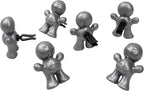 Little Joe 96430-6PK Ginger Scent Car Air Freshener Vent Clip, Fights Odors for up to 45 Days, Long-Lasting Freshness, Cute Car Odor Eliminator, Pack of 6