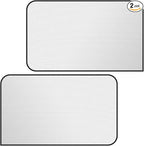 Magnetic Car Rear Window Sun Shade, Full Blackout Auto Side Window Covers, UV Rays Protector Windshield Privacy Curtain, Universal Sun Heat Blocker Auto Accessory for SUV, Truck (Rear)