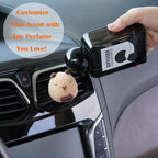 Wonhibo Capybara & Bunny Car Air Freshener Vent Clip, 2 Pack Cute Soft Stuffed Animal Vent Decor Car Accessories for Women