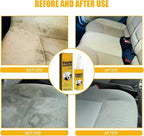 Car Interior Cleaner Foam – Multi-Surface Steering Wheel, Leather Seat & Dashboard Cleaner, 100ml | Enzyme-Powered Formula, Safe for All Surfaces, Quick Stain Removal (2 Pack)