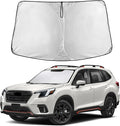 EcoNour Windshield Sunshade Compatible for Subaru Forester 2019-2022 2023 2024, Sun Visor for Front Windshield & Window Sun Shade Cover, UV Heat Blocker & Protector, Car Accessories
