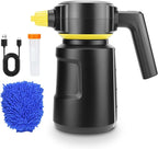 Electric Car Foam Sprayer 2L Cordless Foam Cannon Battery Powered Foam Gun Car Wash Sprayer 4500Mah USB C Rechargeable