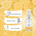 G's Breeze Lemon Lime Air Freshener - Refreshing & Energizing Fragrance with Freshly Squeezed Lemon & Lime Essence - Long Lasting Zesty, Citrus Aroma- Ideal Scent Choice for Home, Car & Office