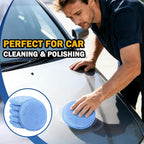 AIDEA Car Wax Applicator Pad, Microfiber Applicator Pad for Buffing & Detail Polishing, 6PK Round Foam Pads for Car Cleaning and Fine Polishing, 5 Inch