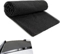 Car Roof Rack Pads, 47" x 39" Roof Cargo Bag Protective Mat/PVC Car Roof Storage Bag Protective Mat, Automotive Accessories for Most Cars (Black)